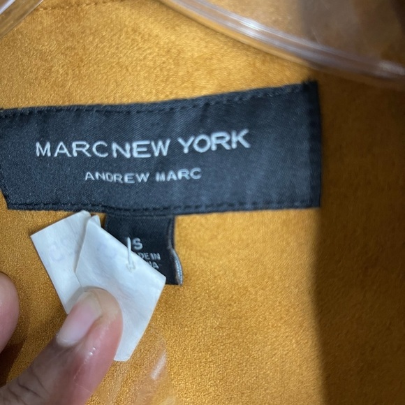 Marc New York by Andrew Marc long line duster style open front cardigan  size S - Picture 4 of 9